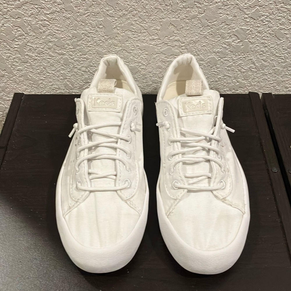 Keds Women’s White slip on Sneakers